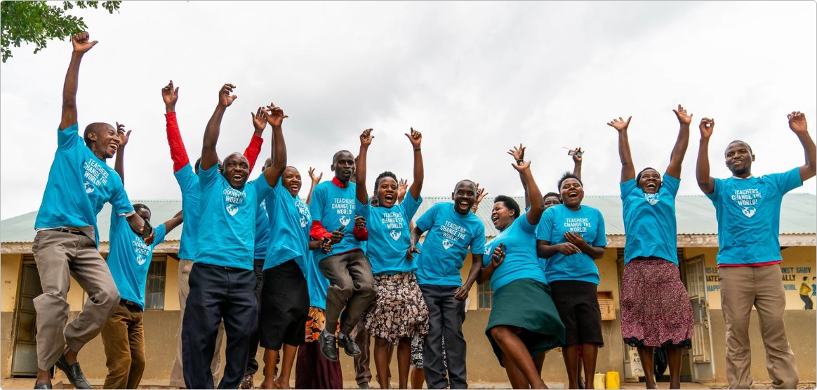 Students Celebrating